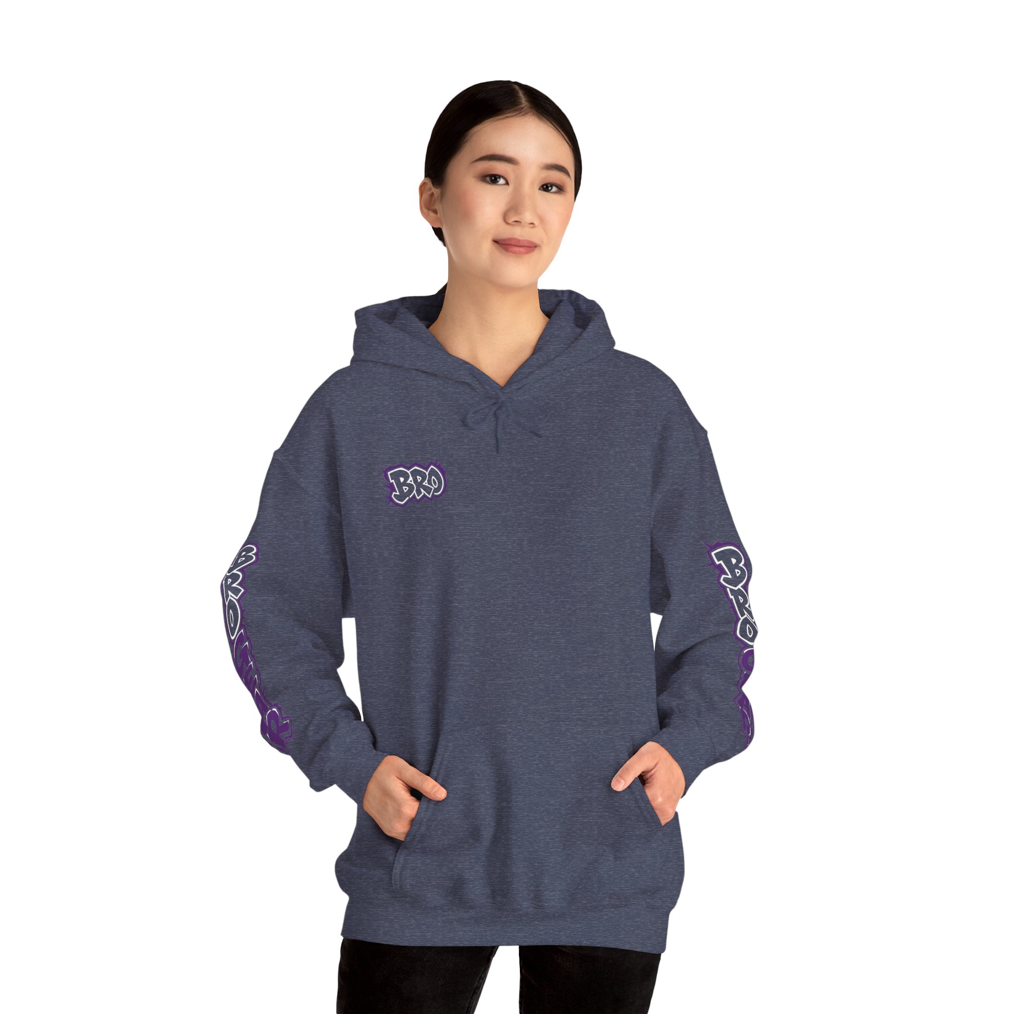BRB Fear Graphic Hoodie | Streetwear Graffiti Backprint, Sleeve Text - Image 21