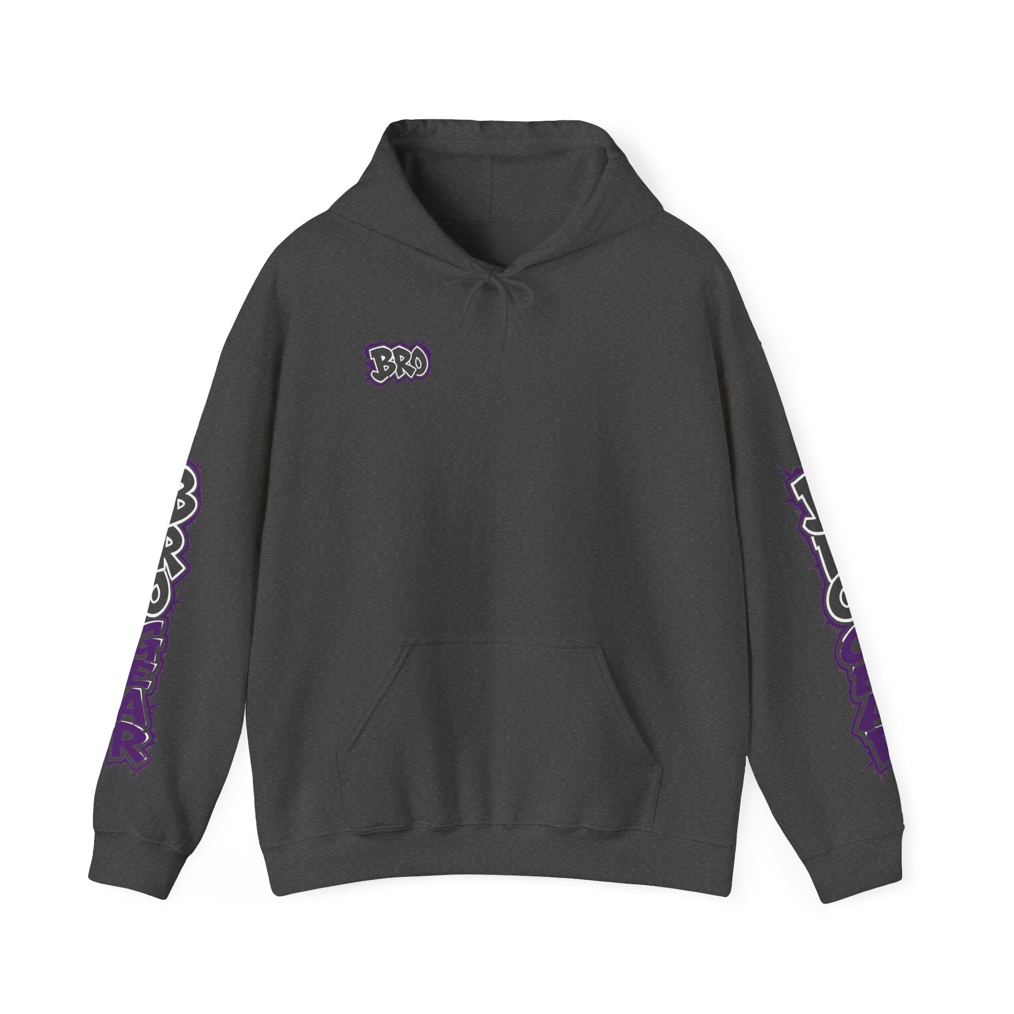 BRB Fear Graphic Hoodie | Streetwear Graffiti Backprint, Sleeve Text - Image 13