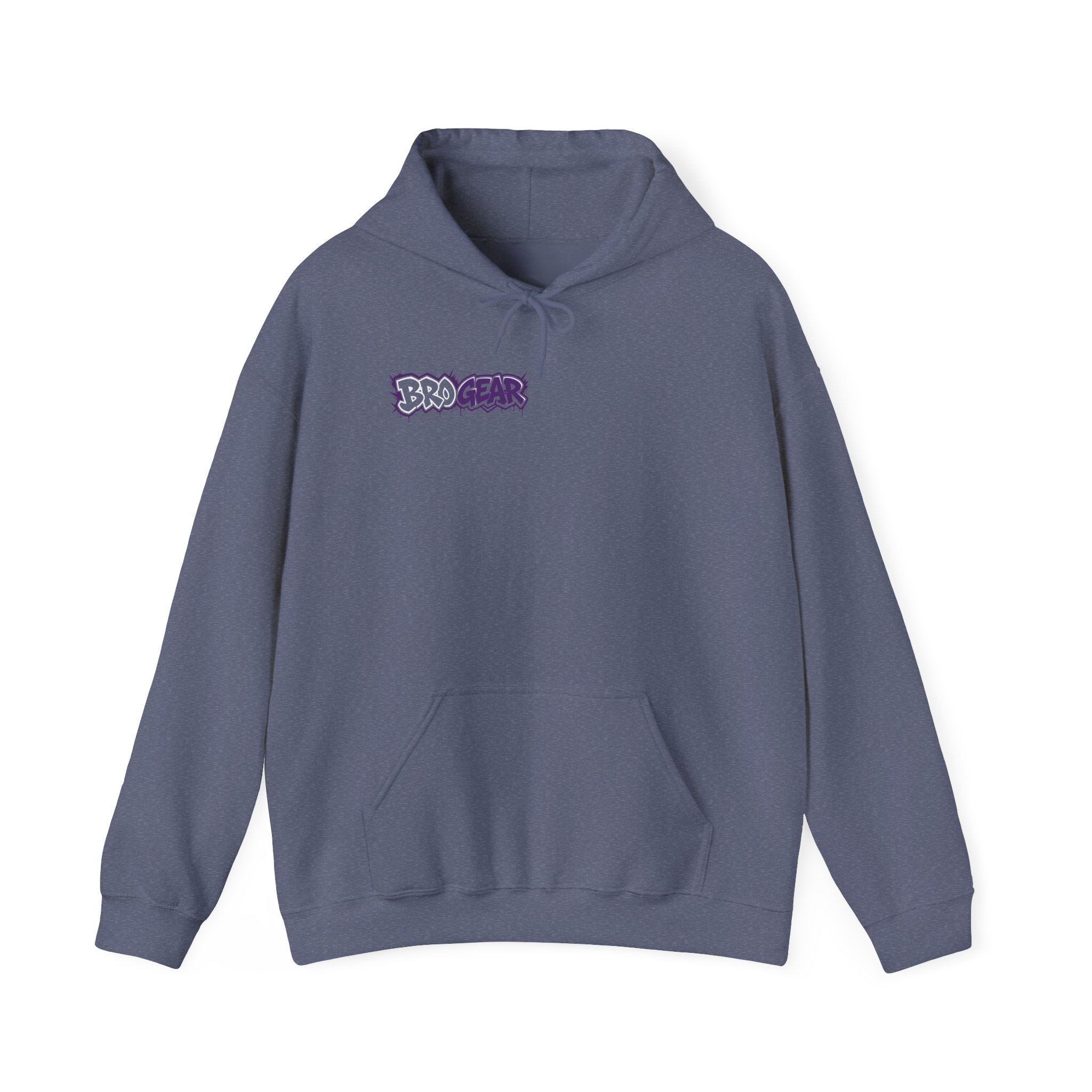 BRO Gear Anime Character Hoodie | Black Graphic Streetwear, Purple Orange Design - Image 19