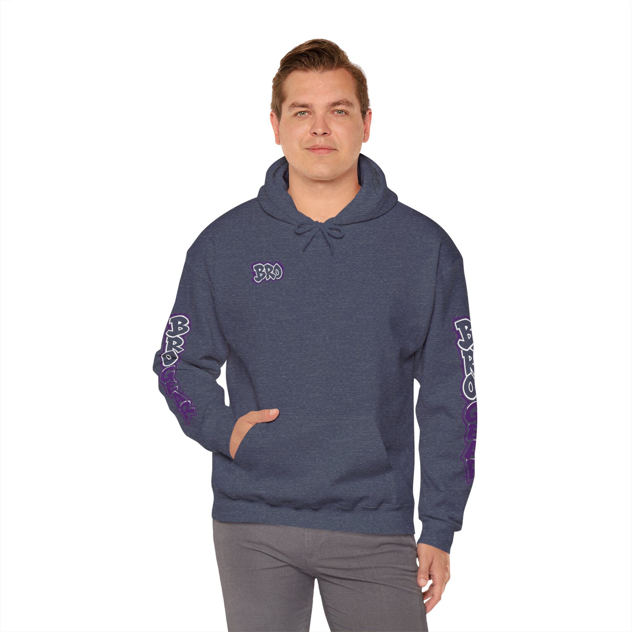 BRB Fear Graphic Hoodie | Streetwear Graffiti Backprint, Sleeve Text - Image 22