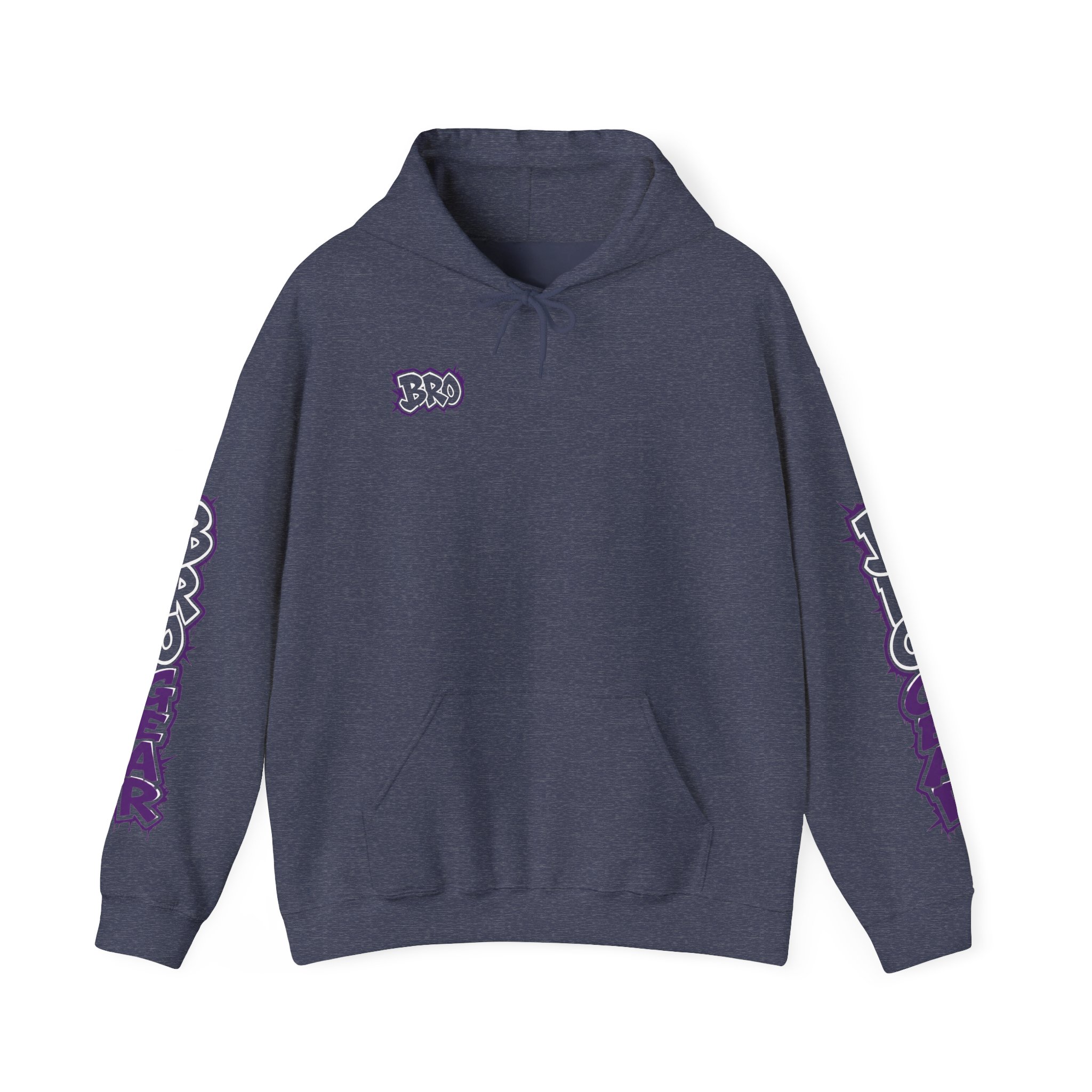 BRB Fear Graphic Hoodie | Streetwear Graffiti Backprint, Sleeve Text - Image 20