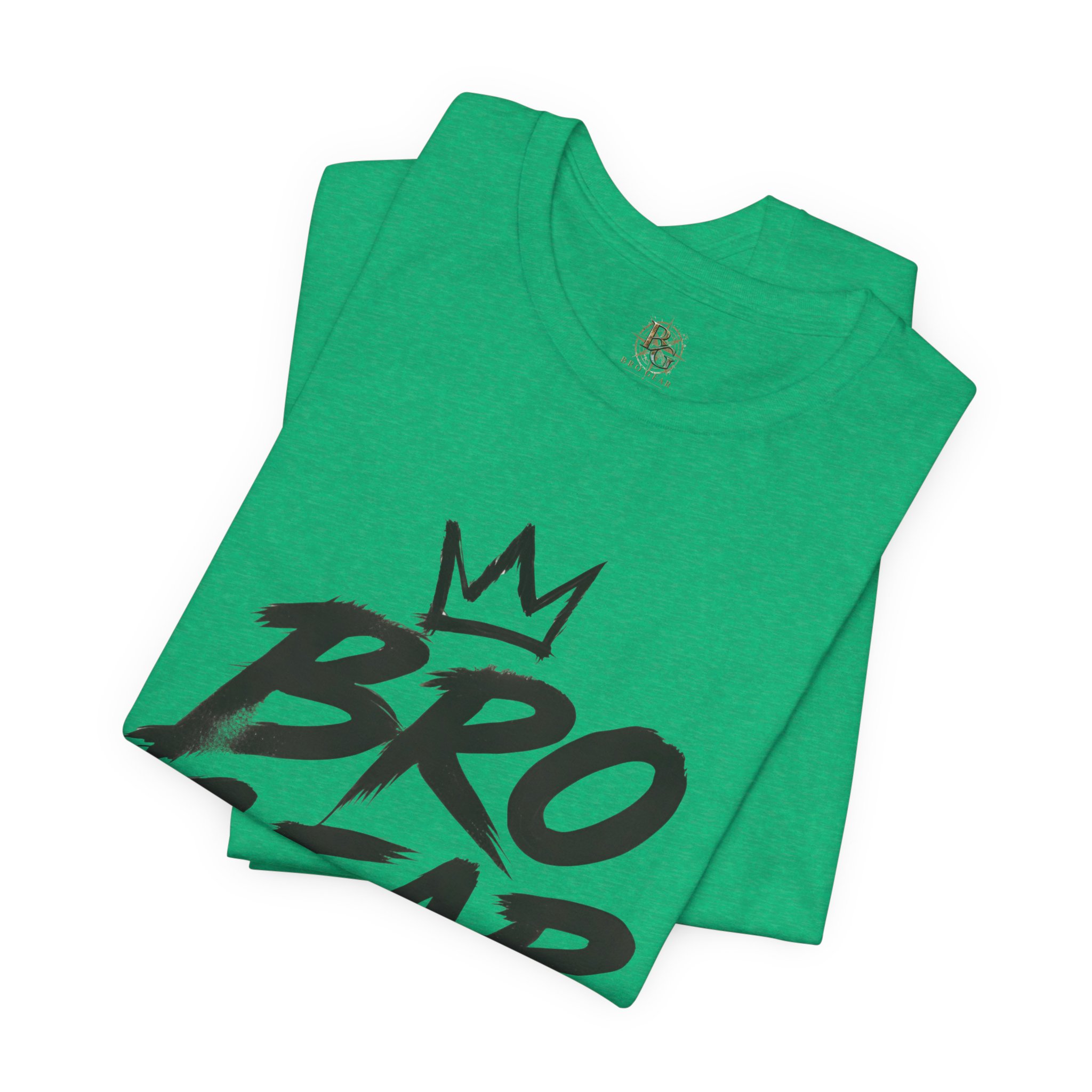 Bro Gear graphic tee | Bro Gear logo shirt, streetwear crown design - Image 27