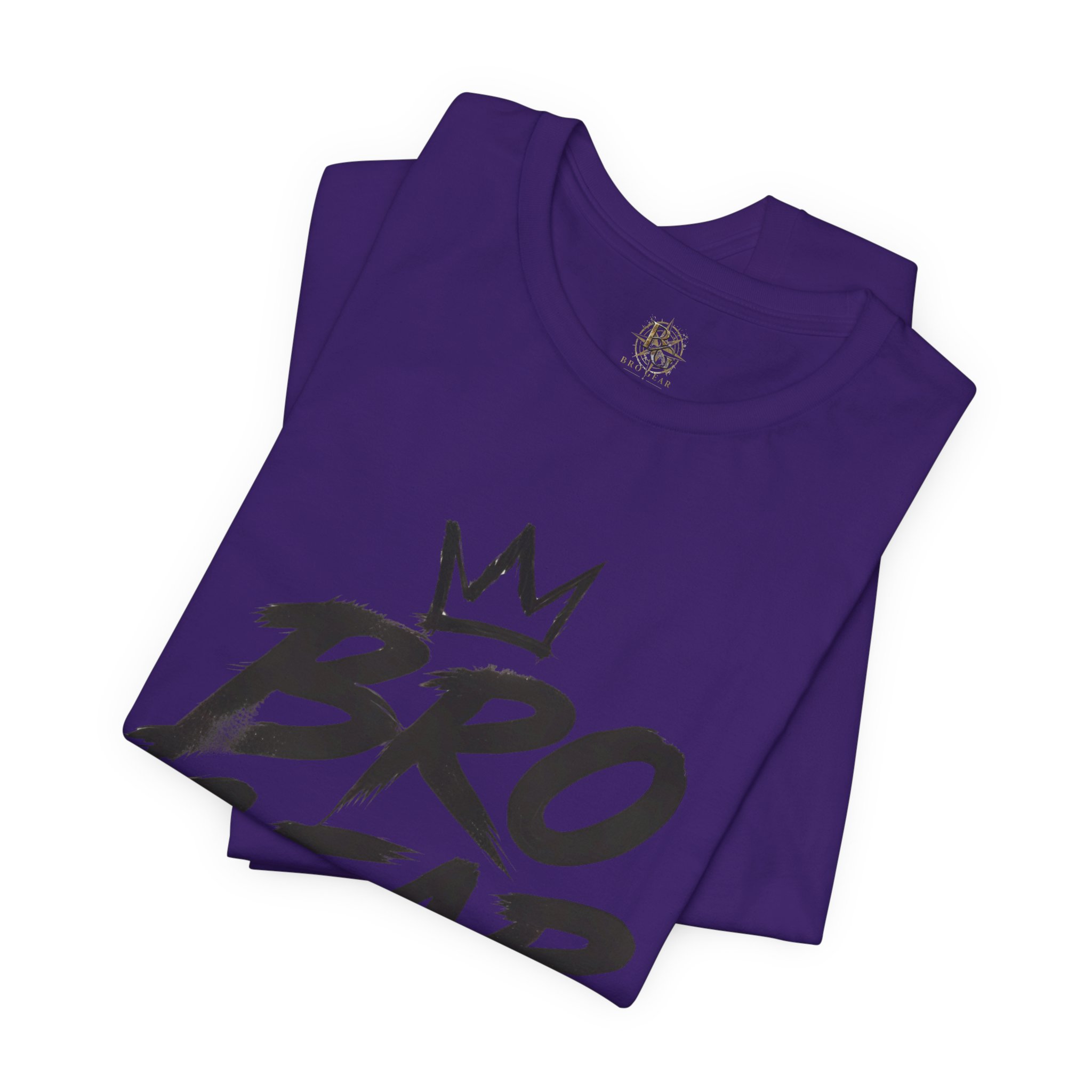 Bro Gear graphic tee | Bro Gear logo shirt, streetwear crown design - Image 67
