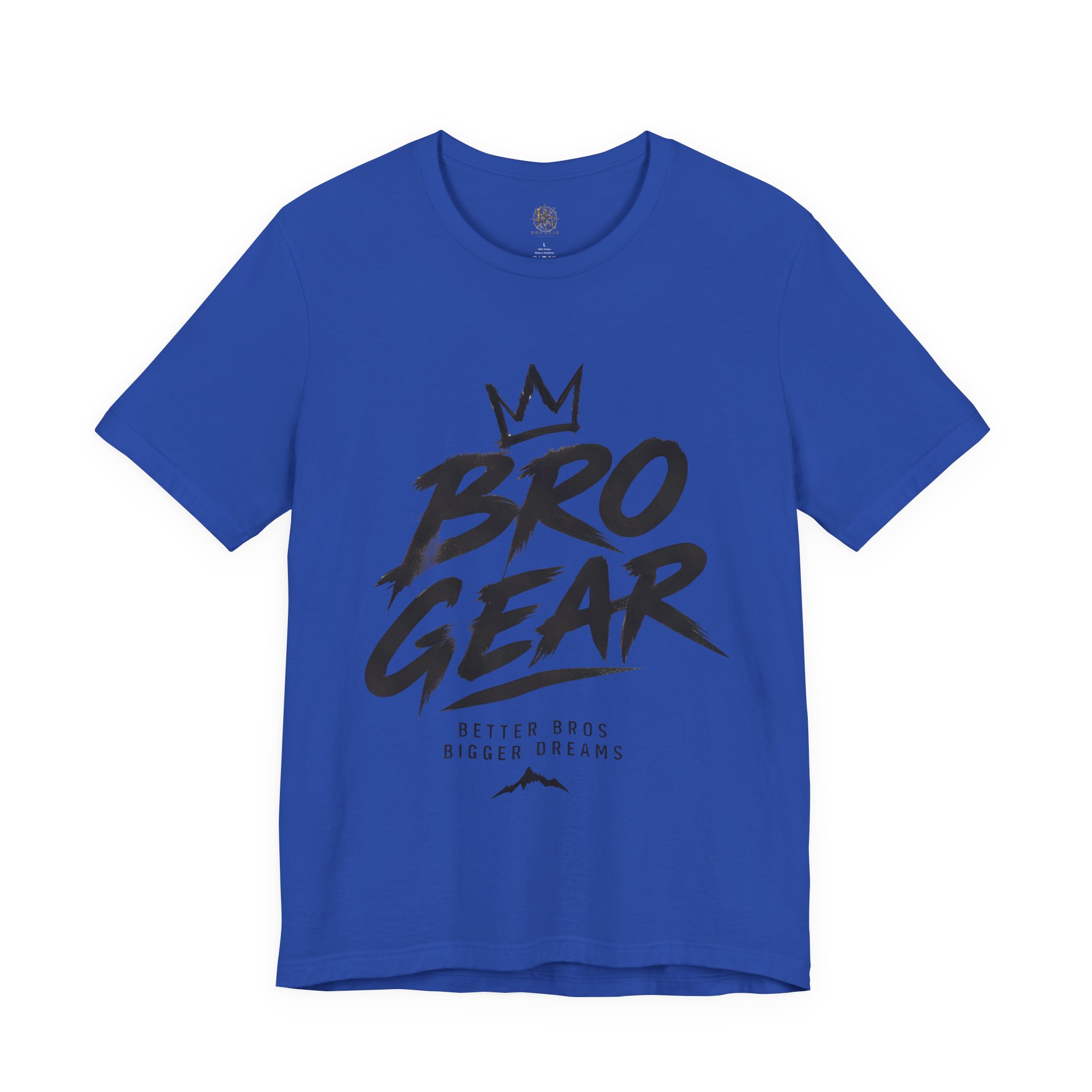 Bro Gear graphic tee | Bro Gear logo shirt, streetwear crown design - Image 41