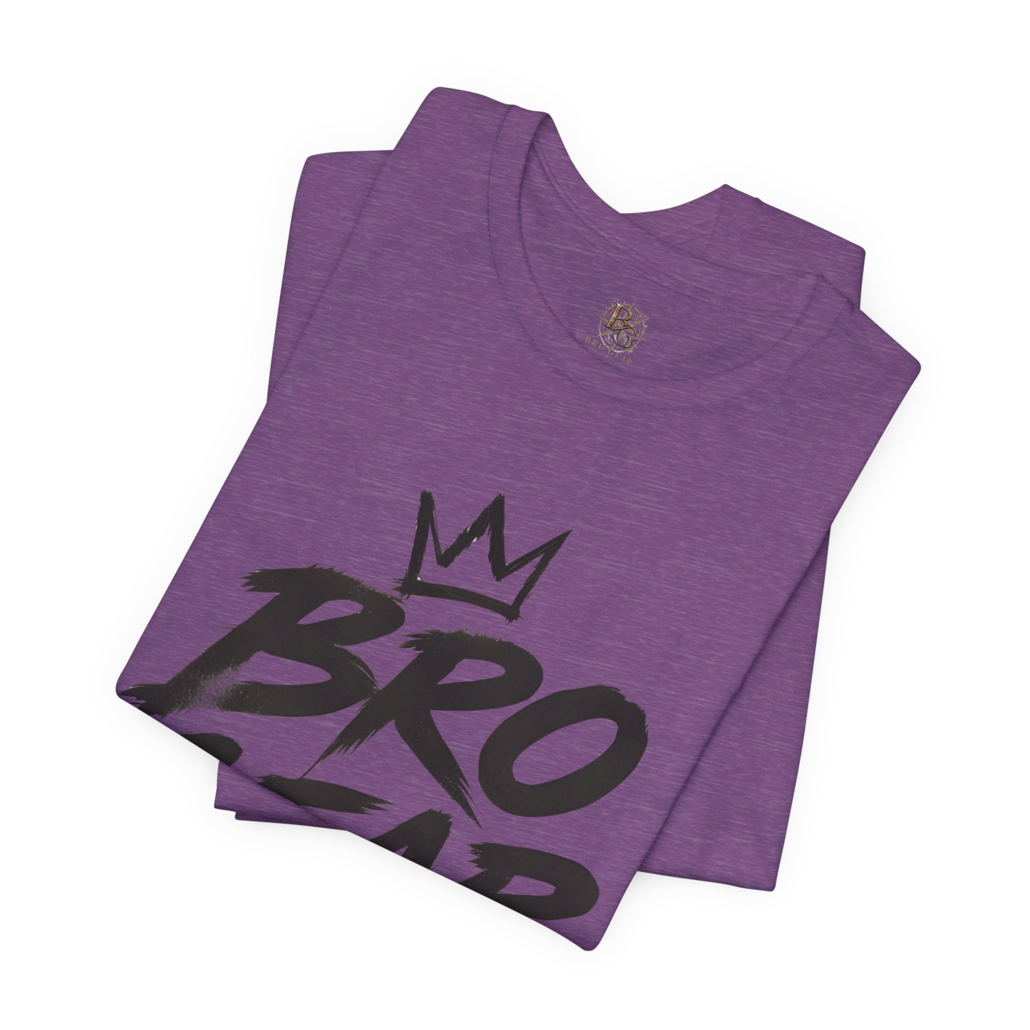Bro Gear graphic tee | Bro Gear logo shirt, streetwear crown design - Image 62