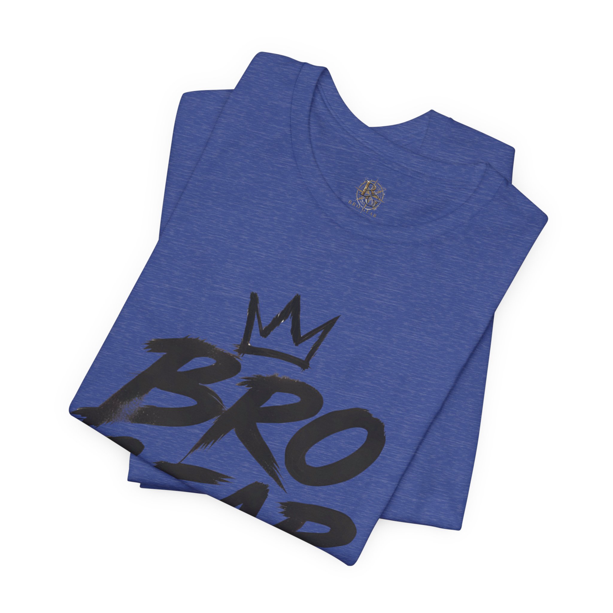 Bro Gear graphic tee | Bro Gear logo shirt, streetwear crown design - Image 47