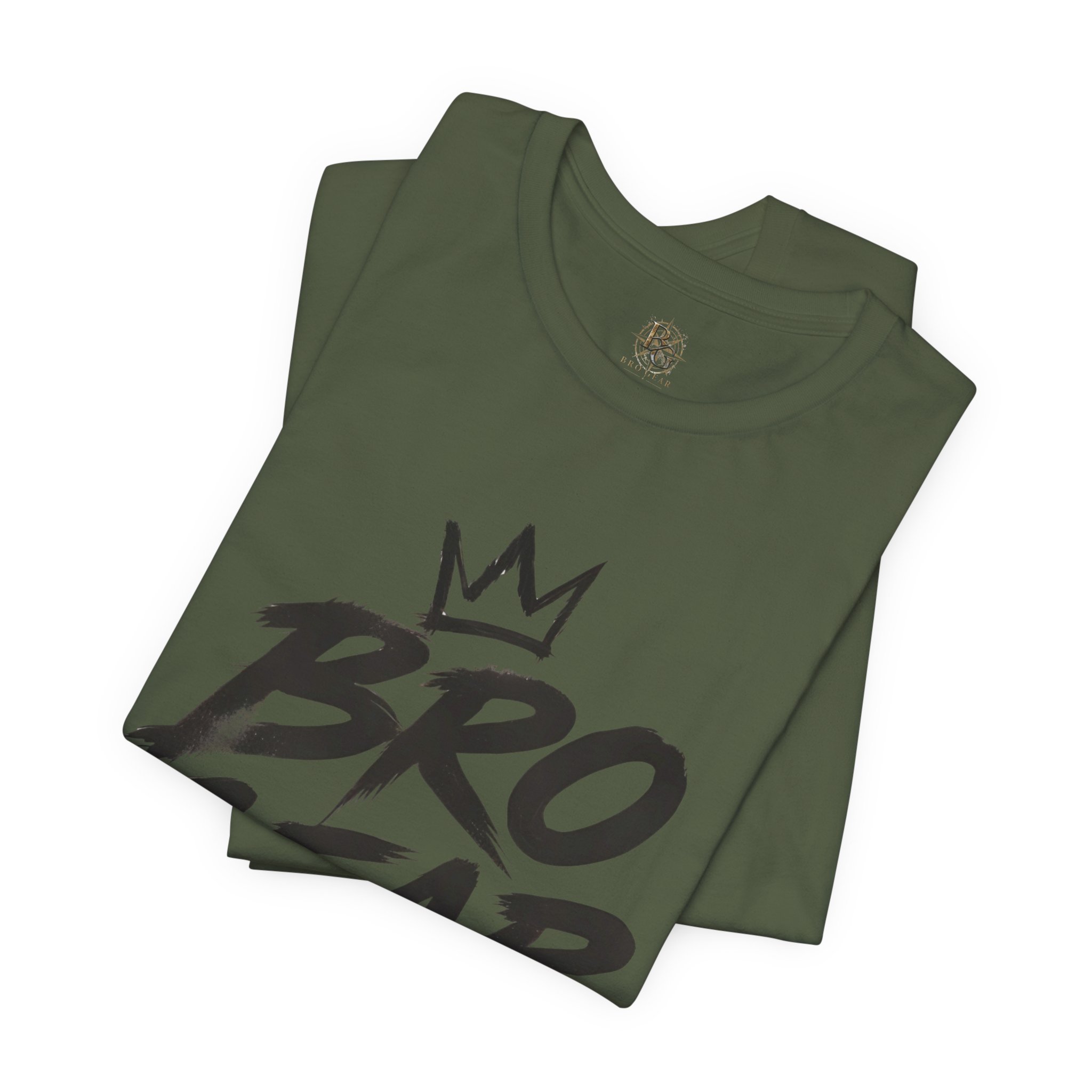 Bro Gear graphic tee | Bro Gear logo shirt, streetwear crown design - Image 22