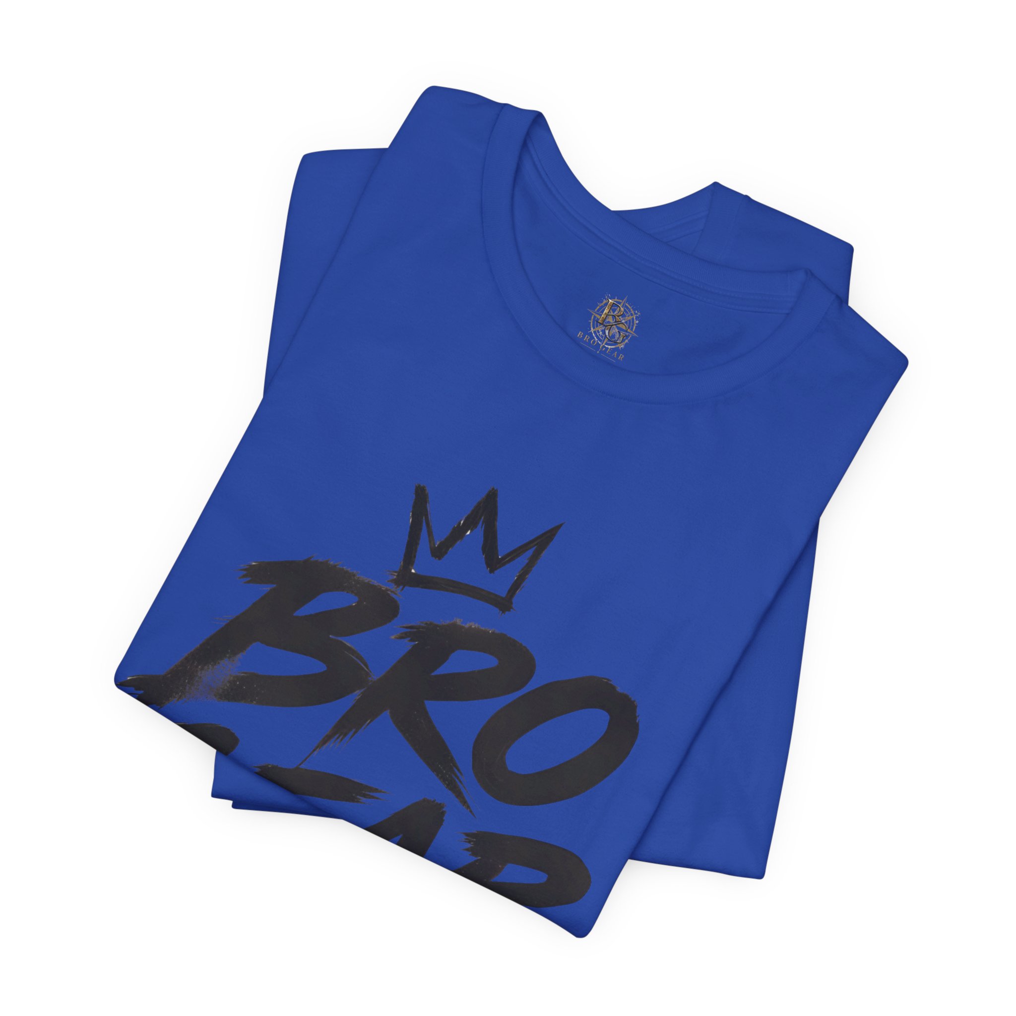 Bro Gear graphic tee | Bro Gear logo shirt, streetwear crown design - Image 42