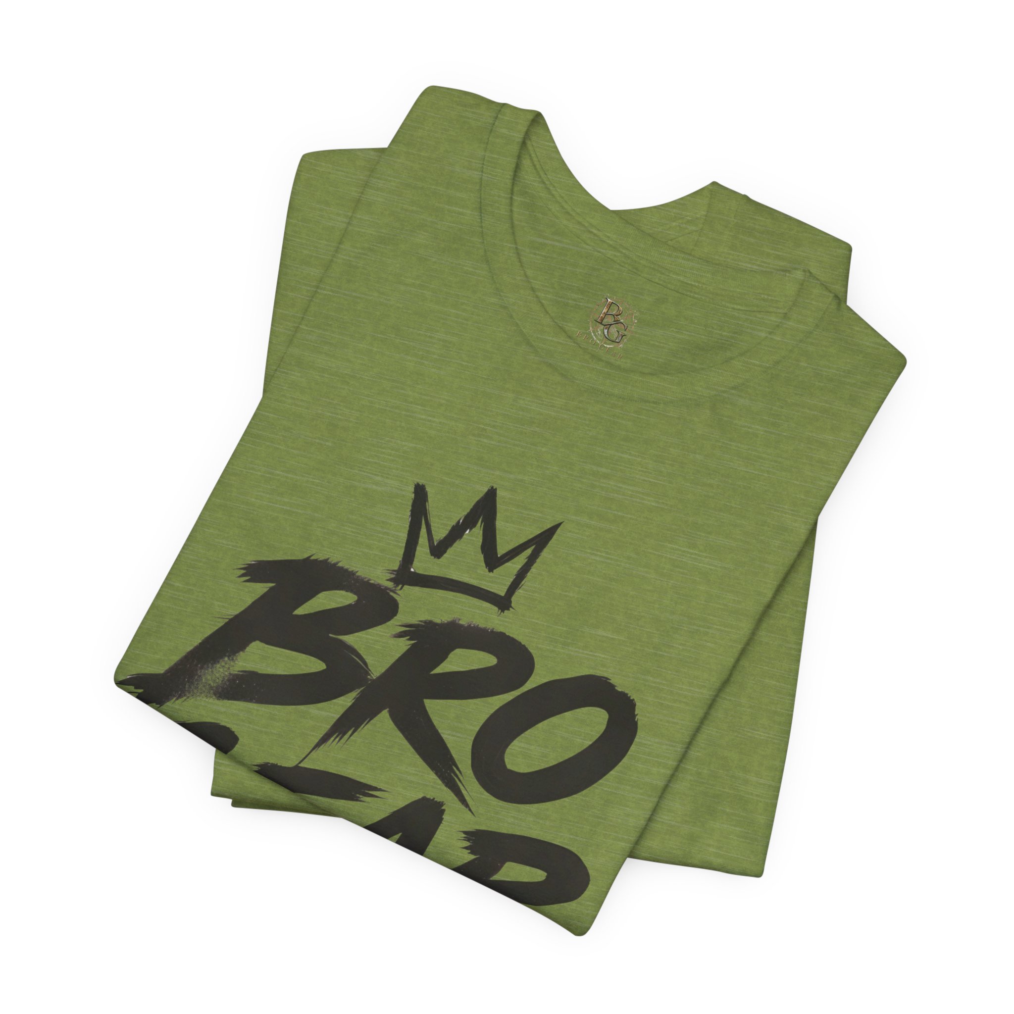 Bro Gear graphic tee | Bro Gear logo shirt, streetwear crown design - Image 17