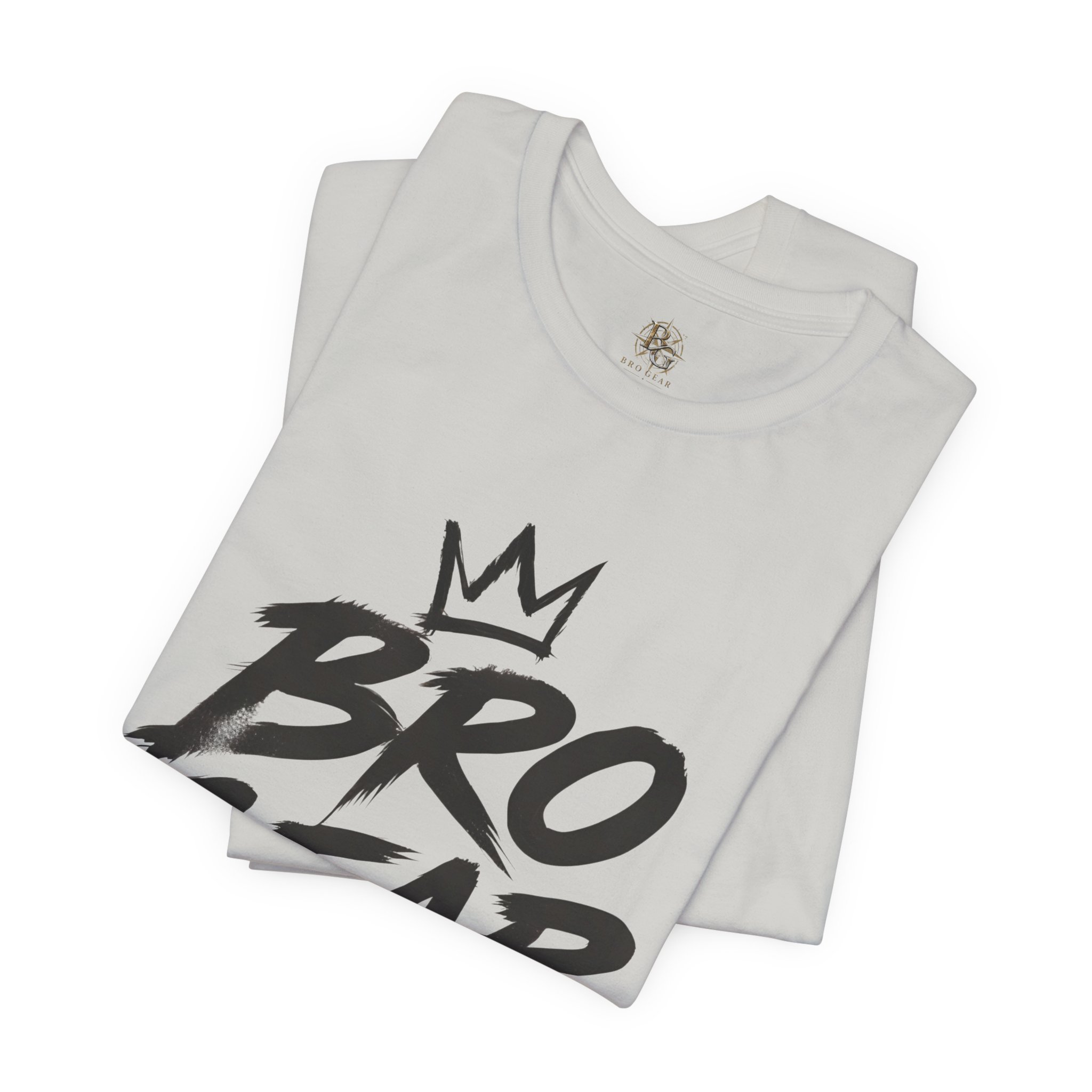 Bro Gear graphic tee | Bro Gear logo shirt, streetwear crown design - Image 12