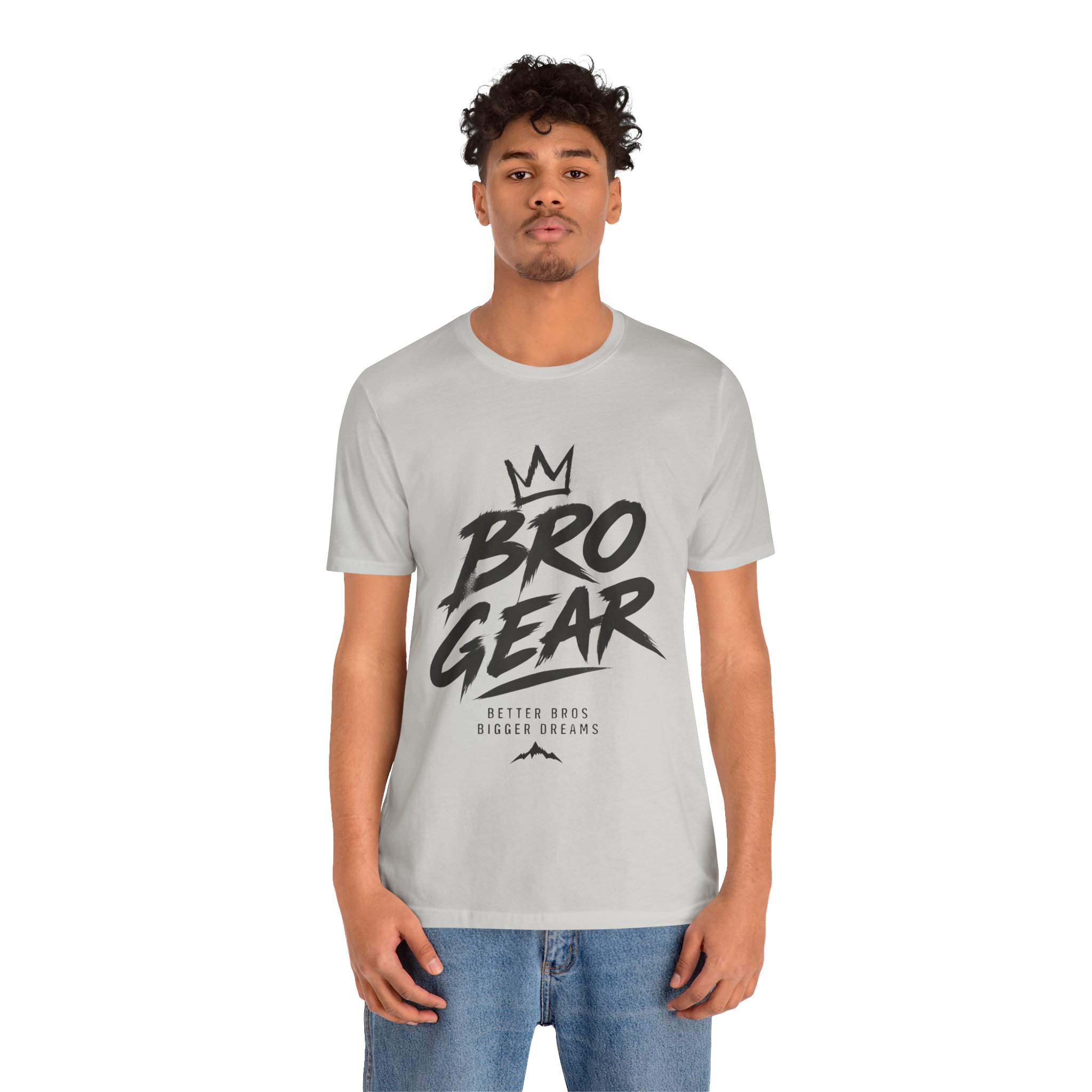 Bro Gear graphic tee | Bro Gear logo shirt, streetwear crown design - Image 13