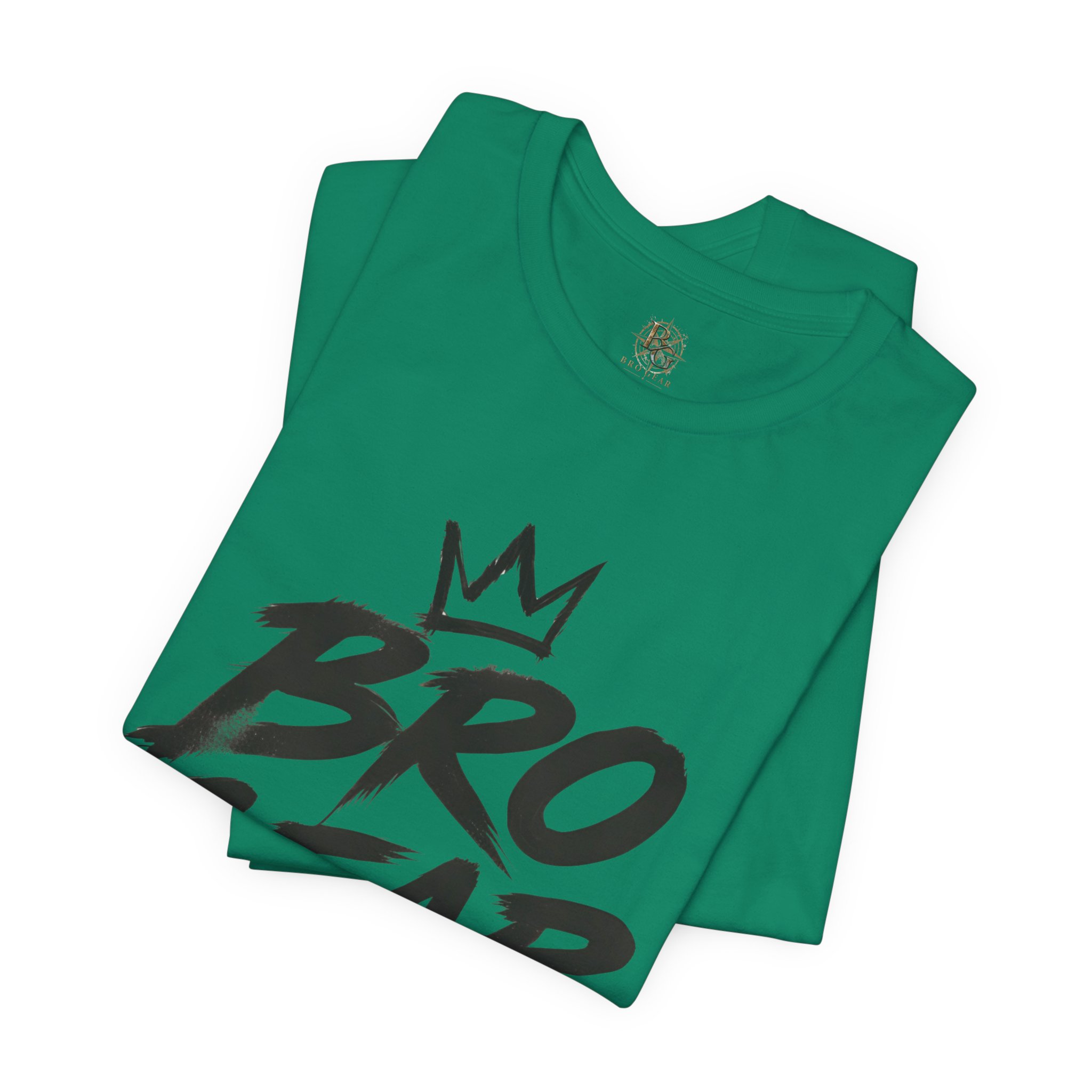Bro Gear graphic tee | Bro Gear logo shirt, streetwear crown design - Image 32