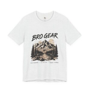 Bro Gear Mountain Outdoors Graphic T-Shirt