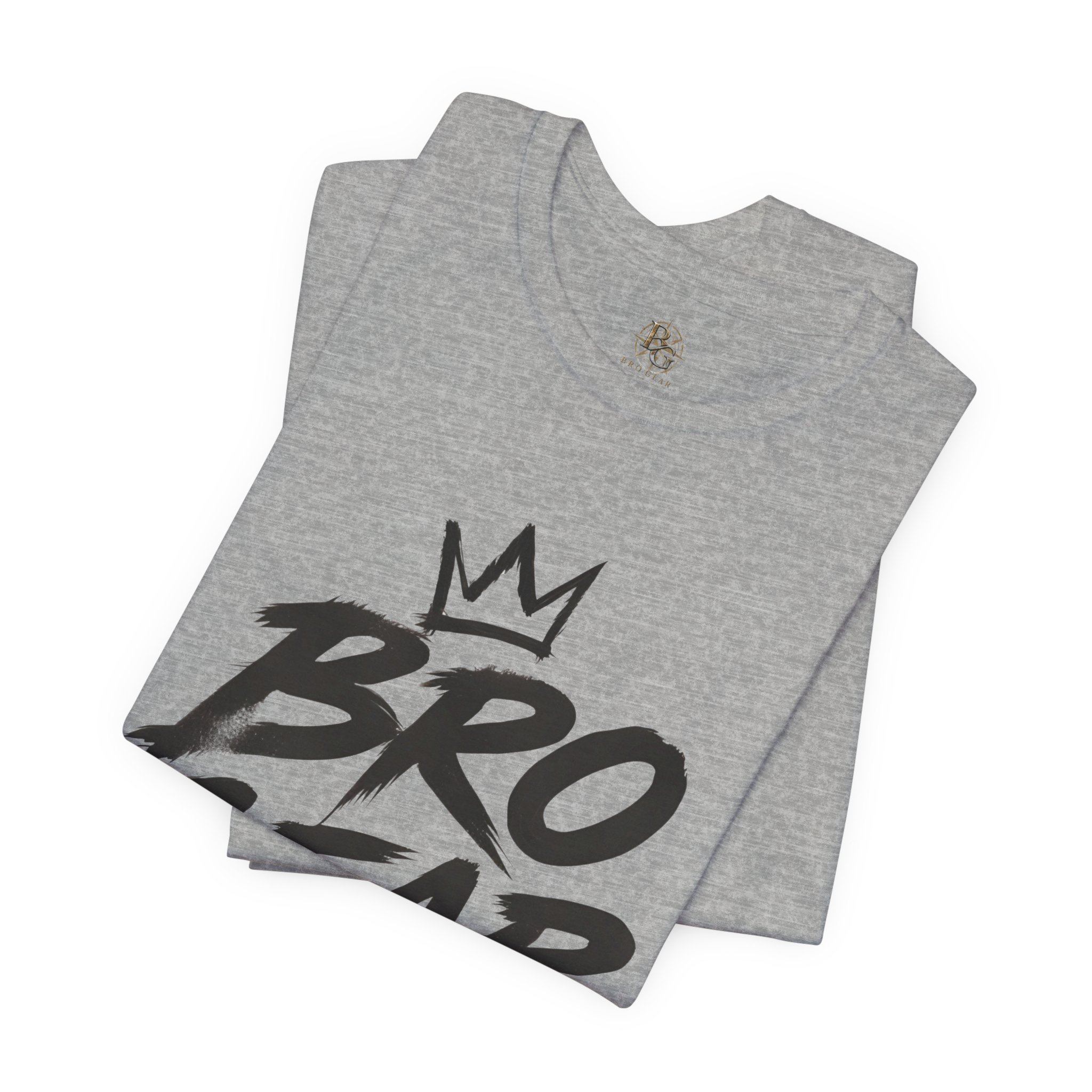 Bro Gear graphic tee | Bro Gear logo shirt, streetwear crown design - Image 37